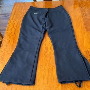 Women’s Black Flared Snow Pants